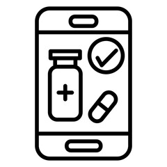 Online Pharmacy Icon