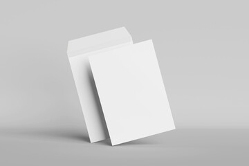 envelope c4 mockup