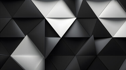 Obraz premium Interlocking triangles background with shapes 