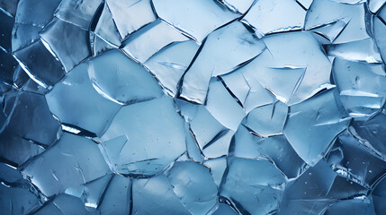 Abstract cracked ice background with soft color