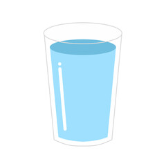 Glass of water Illustration 