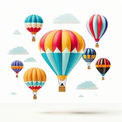Colorful Hot Air Balloon Festival