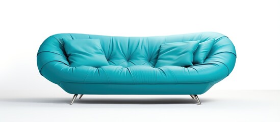 White sofa with clipping path