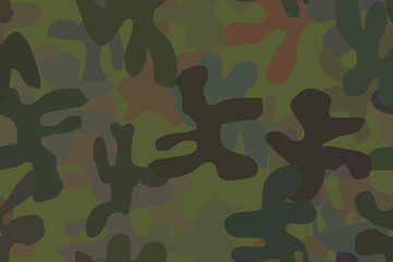Seamless Brush. Green Camo Paint. Vector Woodland Camoflage. Digital Khaki Camouflage. Seamless Vector Background. Hunter Beige Texture. Military Tree Print. Urban Fabric Pattern. Camo Grey Canvas.