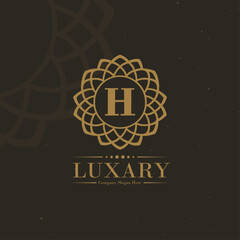 Luxury logo illustration