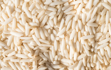 close up of white rice background