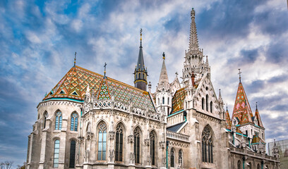 St. Matthias Church in Budapest, Hungary.