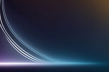 Abstract background with magic light. AI
