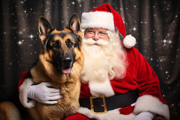 Santa Claus Dog