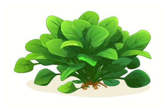 Chaya (Tree Spinach) icon on white background