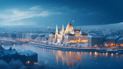 Beautiful Winter in Hungary