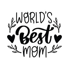 Happy Mother's Day wishes with heart. Mother day calligraphy, elegant best quotes for banners or greeting cards. Vector illustration