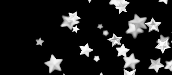 XMAS Holiday golden decoration, glitter frame isolated -