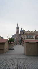 Fototapeta premium St. Marys Basilica cloth market 