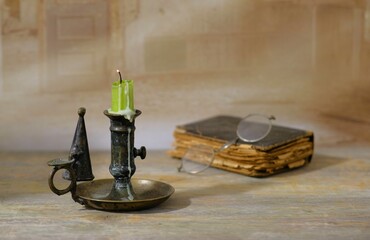 Candelstick Holder Book