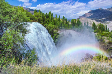 Tortum Waterfall Turkiye