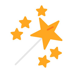 Obraz premium Magic Wand Icon
