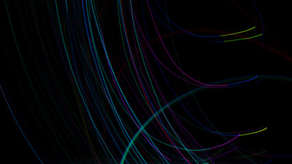 Motion Blur Glow Digital Abstract Background Electronic Music Cover Art Dark Overlay