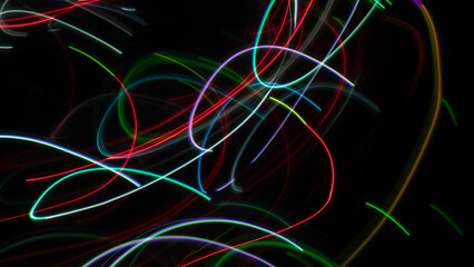 Motion Blur Glow Digital Abstract Background Electronic Music Cover Art Dark Overlay