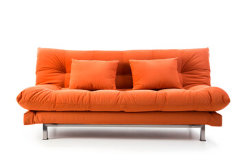 Sofa isolated on white background. Furniture design.