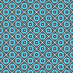 Multi color seamless abstract pattern. Background and backdrop. Multi Colored. Colorful ornamental design. Colored mosaic ornaments. Vector graphic illustration. EPS10.