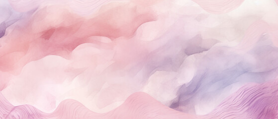 Pastel pink watercolor abstract illustration background, made with Generative AI