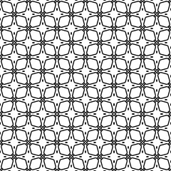 Black seamless abstract pattern. Overlay for background and backdrop. Ornamental design. PNG graphic illustration with transparent background.