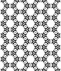 Black seamless abstract pattern. Overlay for background and backdrop. Ornamental design. PNG graphic illustration with transparent background.