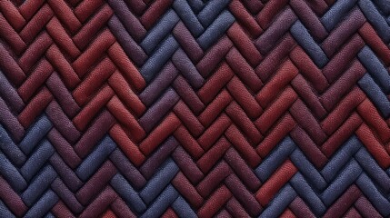 Fabric texture with herringbone pattern.