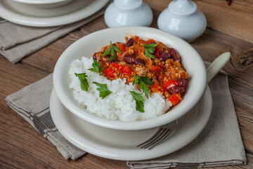 Chilli con carne.