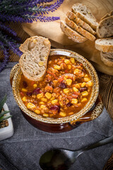 Mexican chili con carne.