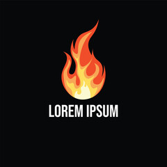 fire flame vector illustration element