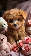The cutest puppy you will ever see. Perfect gift for Christmas. 
Their cute little eyes want you to buy them. 