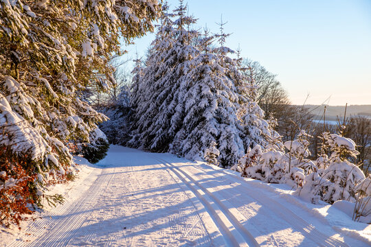 Skilanglaufloipe im Schmallenberger Sauerland