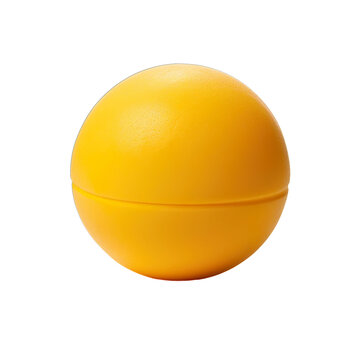 yellow volleyball ball transparent background PNG isolated