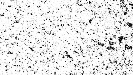 Black grunge spotty abstract texture overlay png - obrazy, fototapety, plakaty