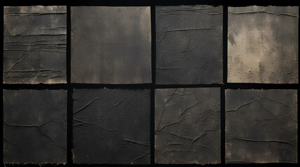Old Black Paper Texture Pack. Antique Distress