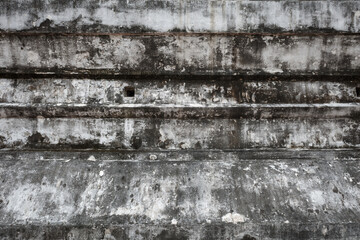 Aged Patina, The Weathered Textures of a Concrete Urban Wall.