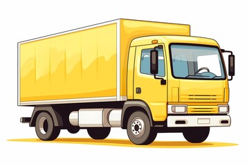 Fototapeta na wymiar car truck, dump truck, trucking, transportation