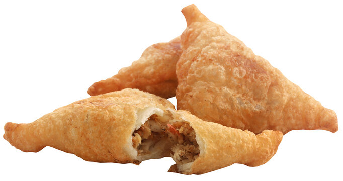 Indian Deep Fried Breakfast Samosa