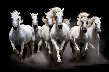 Grey Horses 