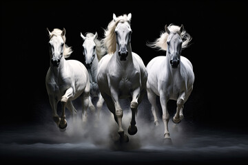 Grey Horses 