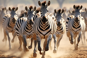 Running Zebras