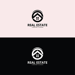 Real Estate House. Building Logo Design
