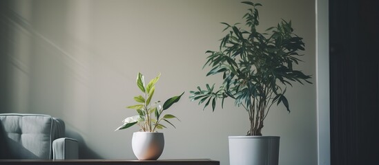 Place potted plant indoors