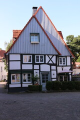 Historisches Fachwerkhaus in der Altstadt von Menden im Sauerland