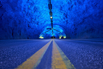 Laerdal tunnel, the longest road tunnel on earth