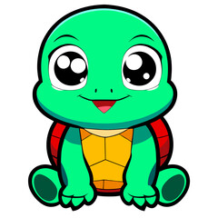 Turtle Big eye cute