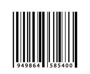 Bar code icon. Vector illustration. Template for Products. Mockup.