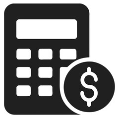 calculator icon illustration